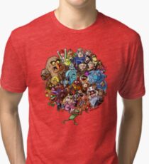 Muppets World of Friendship Tri-blend T-Shirt