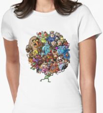 Muppets World of Friendship Women's Fitted T-Shirt