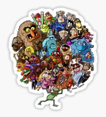 Muppets World of Friendship Sticker
