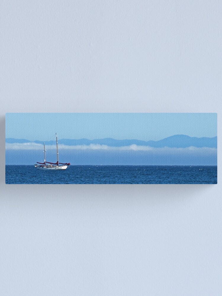 Alternate view of Santa Cruz Ketch Canvas Print