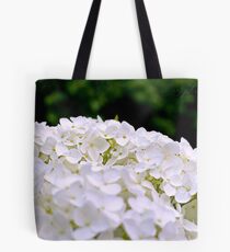 White Hydrangeas Tote Bag