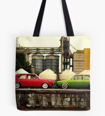 Bumper to Bumper Tote Bag