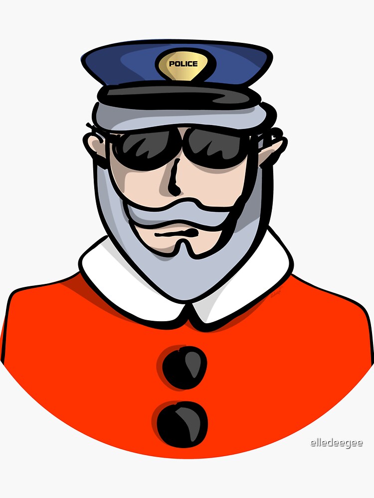 Santa Cop by elledeegee