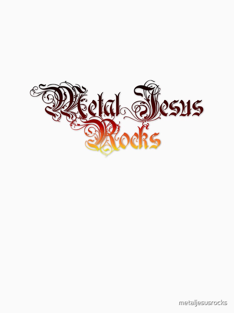 Metal Jesus Rocks - Fancy Lettering by metaljesusrocks