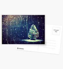 Blue Christmas Postcards