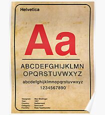Helvetica Poster