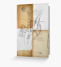 frailty Greeting Card