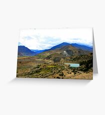 Beautiful view from elephant mountain Greeting Card
