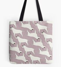 Bull Terrier pattern Tote Bag