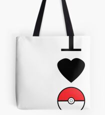 I Heart Pokemon Tote Bag