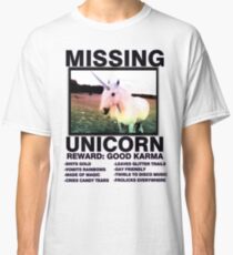 Missing unicorn Classic T-Shirt