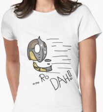 Dovahkiin Shout! - Whiterun Guard. Women's Fitted T-Shirt