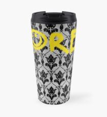 Sherlock - Bored (with wallpaper) Travel Mug
