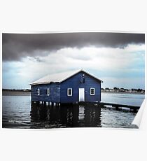 Crawley Boatshed Poster