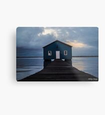 Crawley Boatshed Metal Print