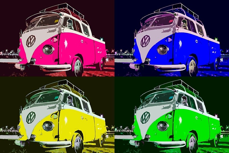 Volkswagen Beetle Posters Redbubble 