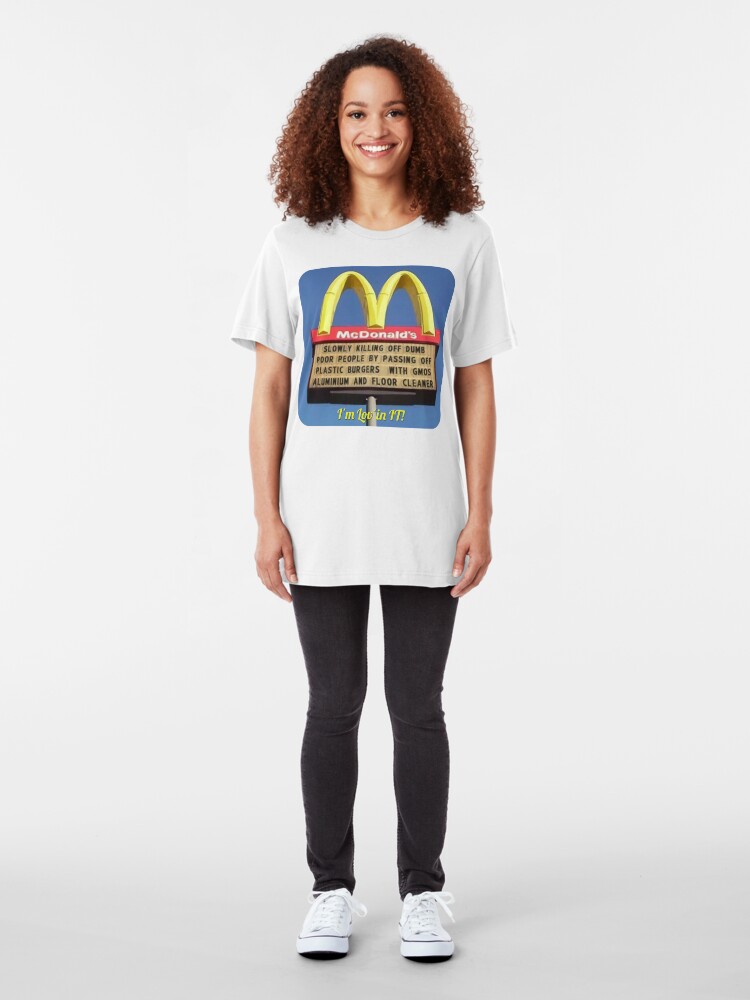 mc donalds t shirt