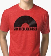 Spin The Black Circle Tri-blend T-Shirt