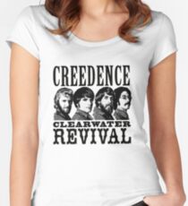 Creedence clearwater revival Women's Fitted Scoop T-Shirt
