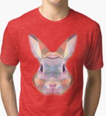 Rabbit Hare Animals Gift Tri-blend T-Shirt