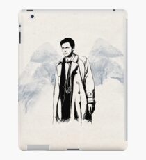 Castiel-Porträtskizze / ÜBERNATÜRLICH iPad-Hülle & Klebefolie