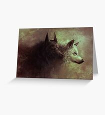 wolf Greeting Card
