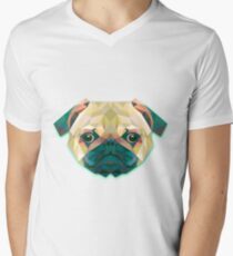 Dog Animals Gift Men's V-Neck T-Shirt