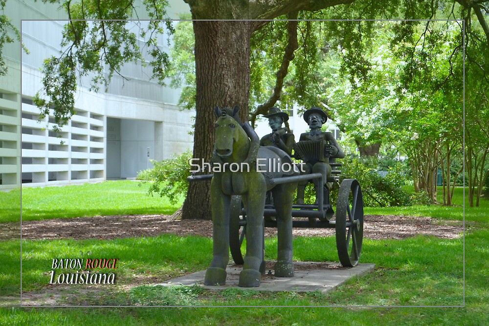 "Capitol Park Museum StatueBaton Rouge, La" by Sharon Elliott Redbubble