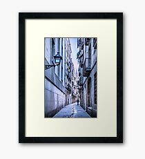 Urban Street Framed Print