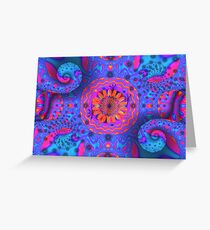 Cool Floral, Spiral and Patterns Grußkarte