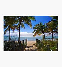Smathers Beach, Key West Photographic Print