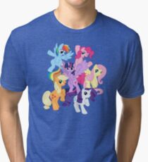 My Little Pony Group Tri-blend T-Shirt