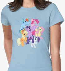 My Little Pony Group Women's Fitted T-Shirt