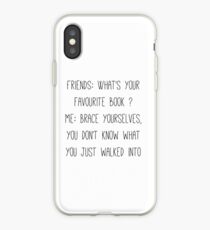 Vinilo o funda para iPhone Chateando con amigos sin amigos # 1