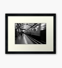 London - The Piccadilly Line Earl's Court 2 Framed Print
