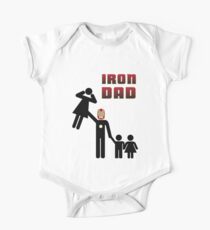 Iron Dad family One Piece - Short Sleeve