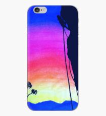 Sunset Rock-Climbing iPhone Case