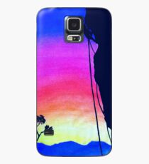 Sunset Rock-Climbing Case/Skin for Samsung Galaxy