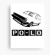 Lo VW Polo vector T-Shirt Metal Print