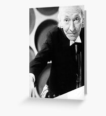 William Hartnell Greeting Card