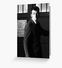 David Tennant Greeting Card