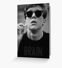 Brain - The Breakfast Club Greeting Card