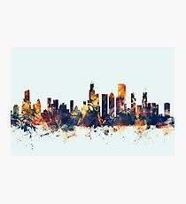 Chicago Illinois Skyline Photographic Print