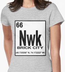 'Newark Element' Women's Fitted T-Shirt