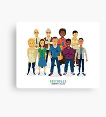 Greendale Canvas Print
