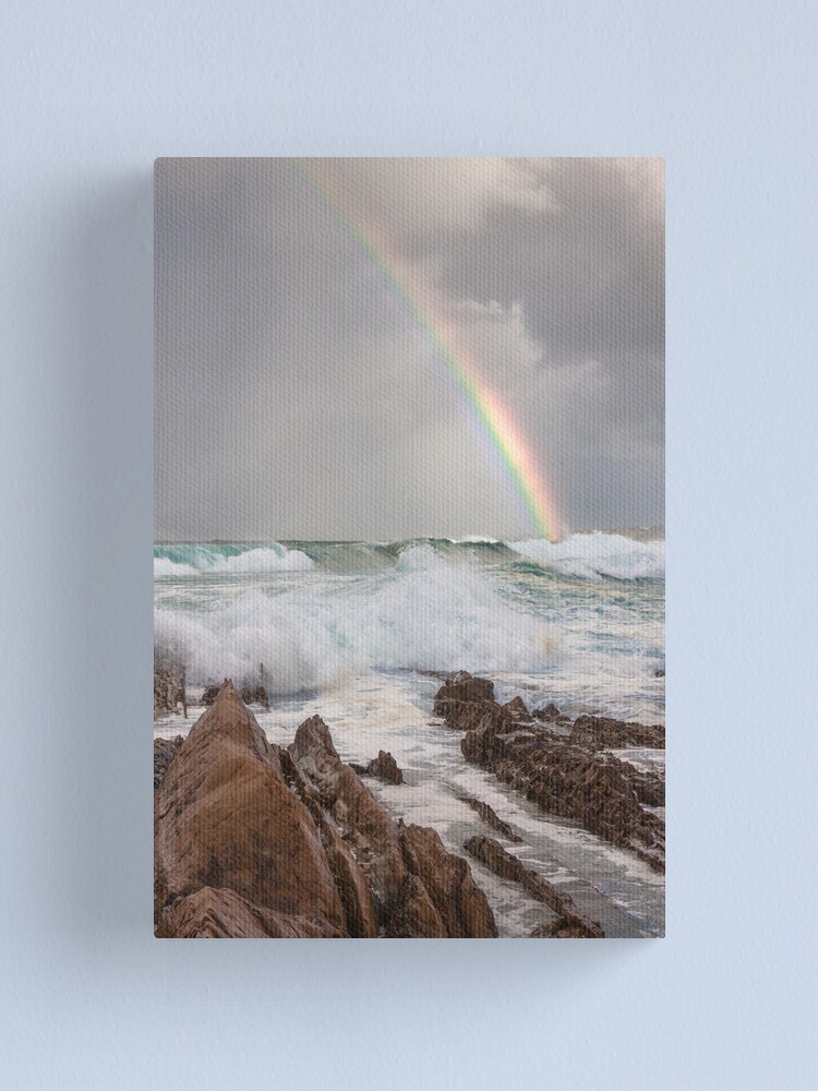 Alternate view of Rainbow over Yabarra Beach Canvas Print
