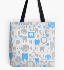 Tooth a background Tote Bag