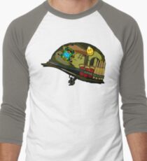 Watchmen - Viet Nam Helmet Men's Baseball ¾ T-Shirt