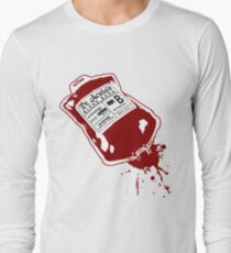Dr. Acula's Blood Bank Long Sleeve T-Shirt