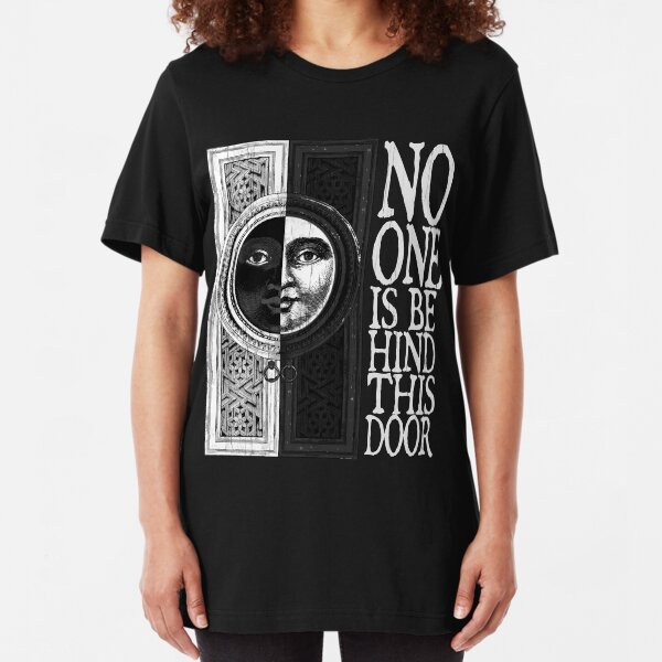 House of No One (White) Slim Fit T-Shirt